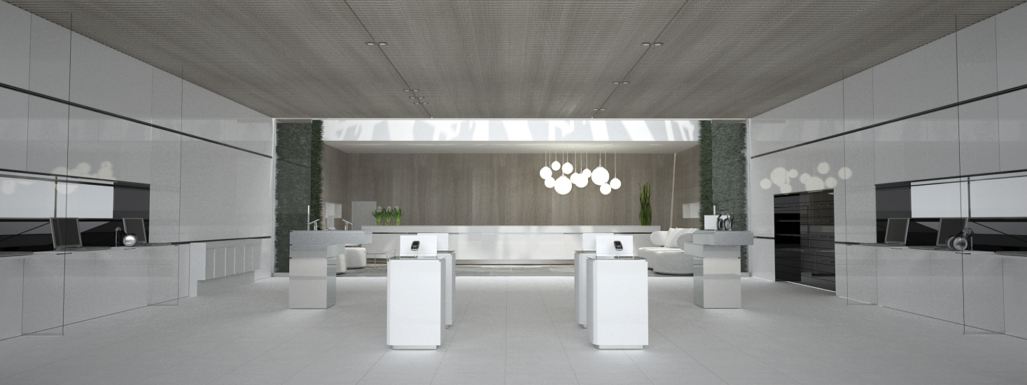 interno negozio hi-tech